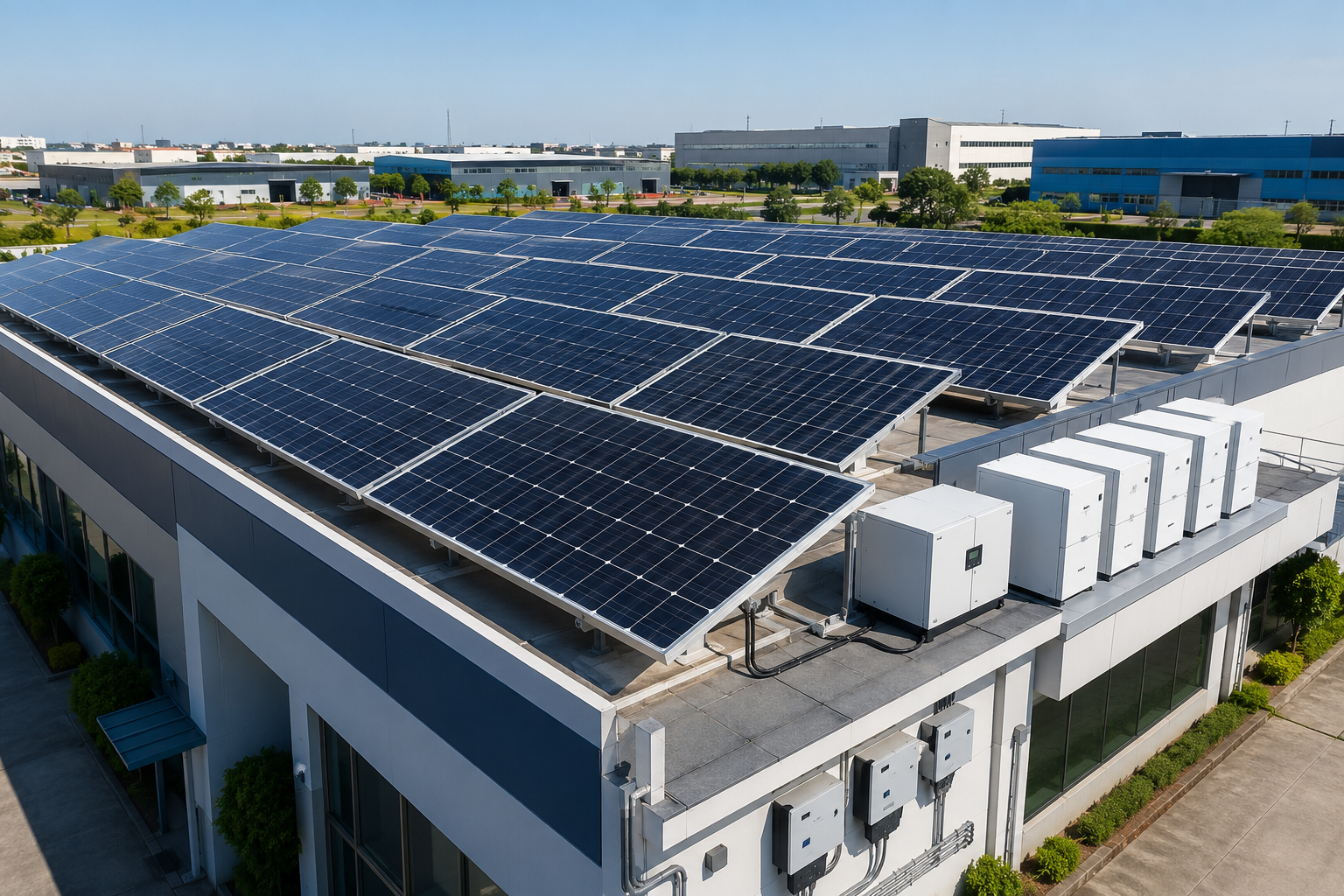 Commercial Off-Grid Solar System